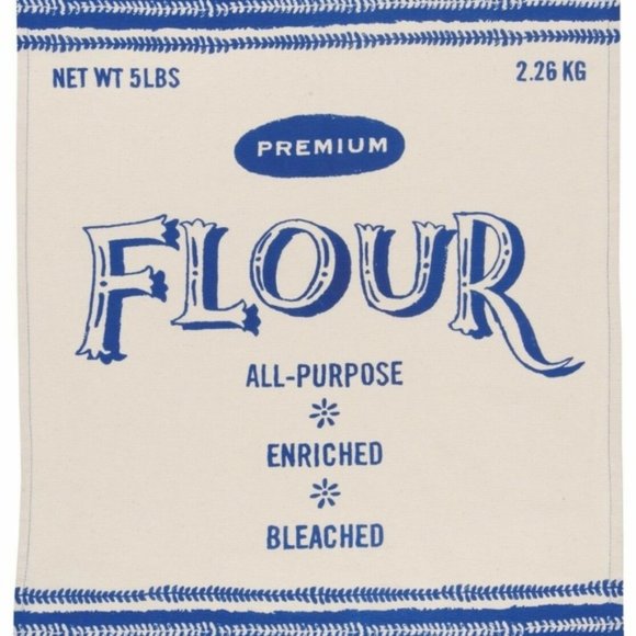 Tea Towel SET OF 3 Sugar Flour Cocoa NWT - Picture 3 of 3